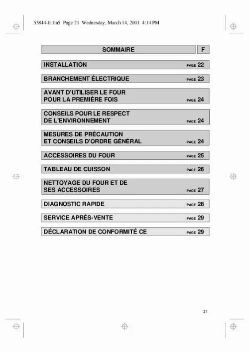 Mode d'emploi WHIRLPOOL AKP 629 AR