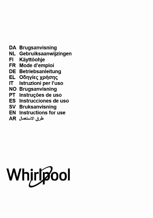 Mode d'emploi WHIRLPOOL AKR 749/1 IX