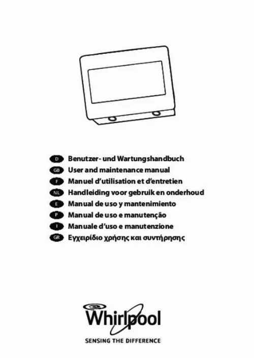 Mode d'emploi WHIRLPOOL AKR 855 IX