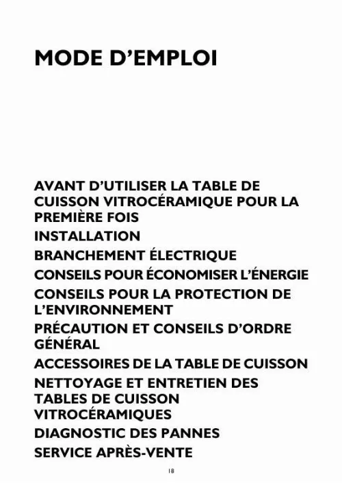 Mode d'emploi WHIRLPOOL AKT 811/IX