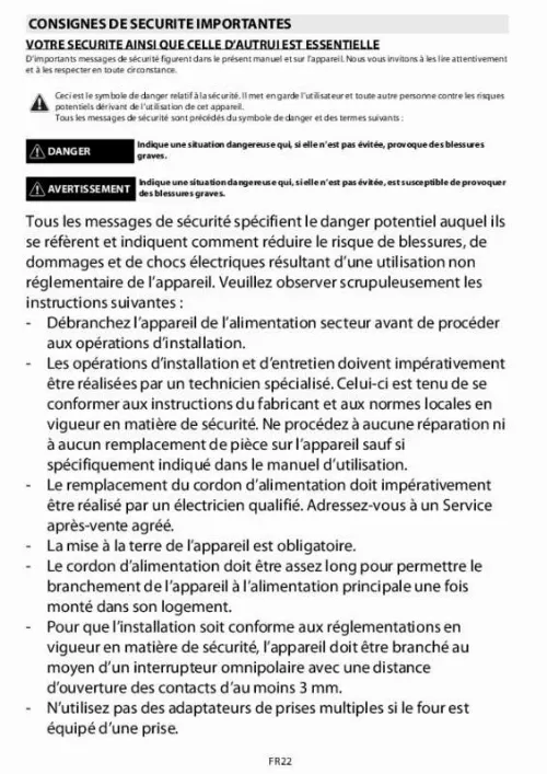 Mode d'emploi WHIRLPOOL AKZM 6670 IX