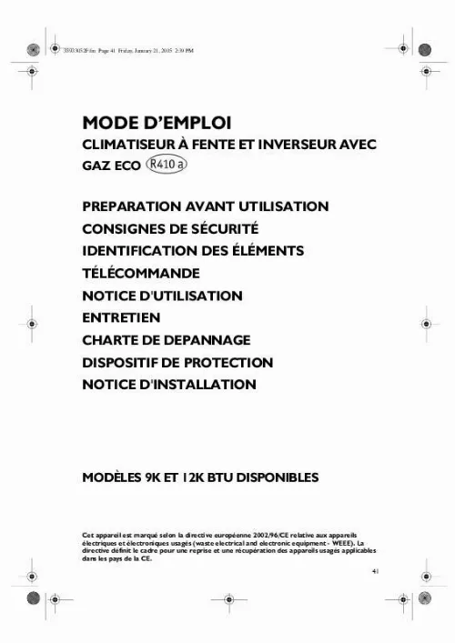 Mode d'emploi WHIRLPOOL AMB 869/G