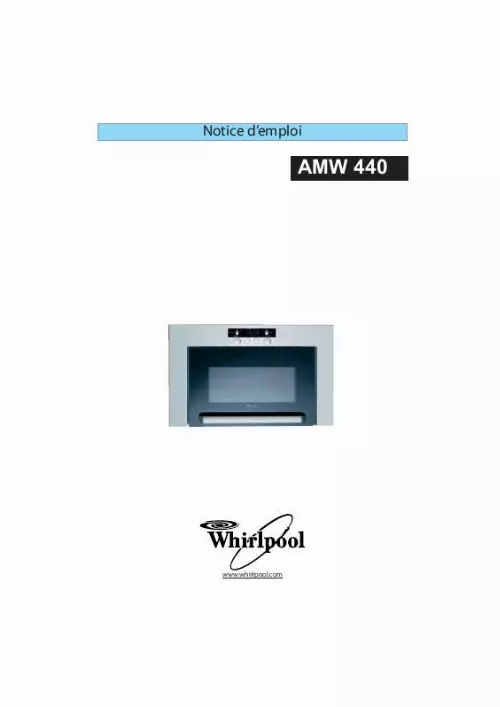 Mode d'emploi WHIRLPOOL AMW 440 WH