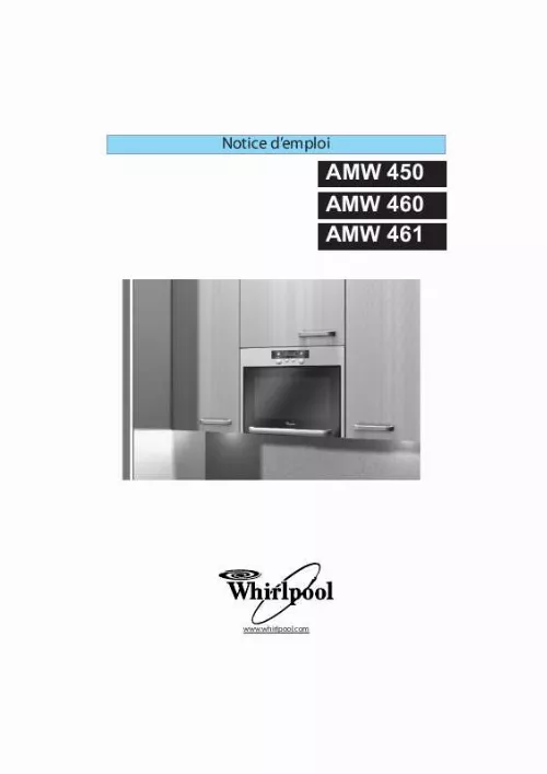 Mode d'emploi WHIRLPOOL AMW 460/1 WH