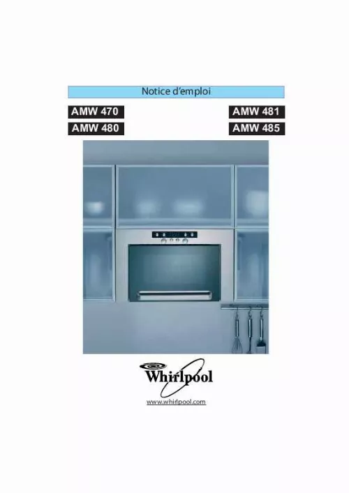 Mode d'emploi WHIRLPOOL AMW 481 WH