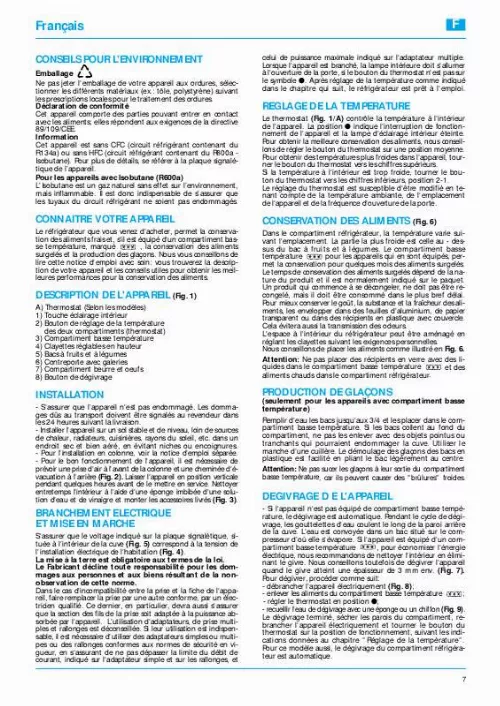 Mode d'emploi WHIRLPOOL CIR 17 E