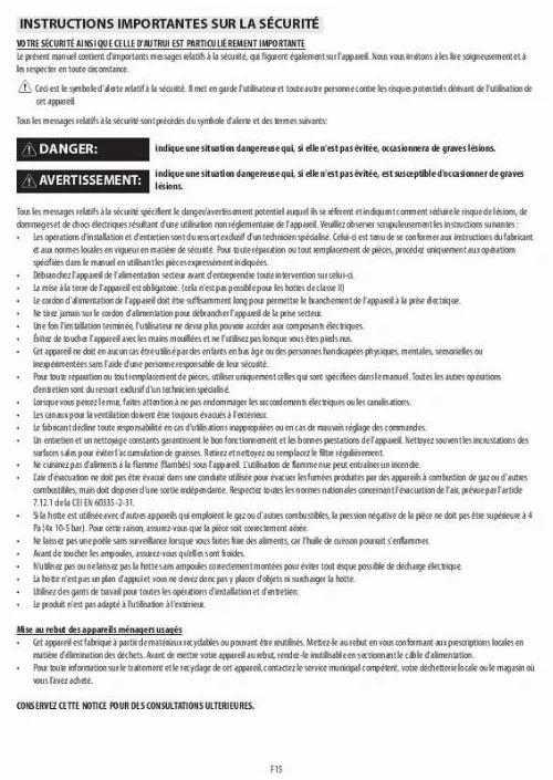 Mode d'emploi WHIRLPOOL DGM 2690 IN