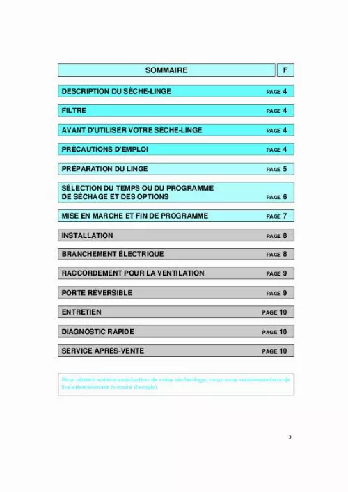 Mode d'emploi WHIRLPOOL EC 22