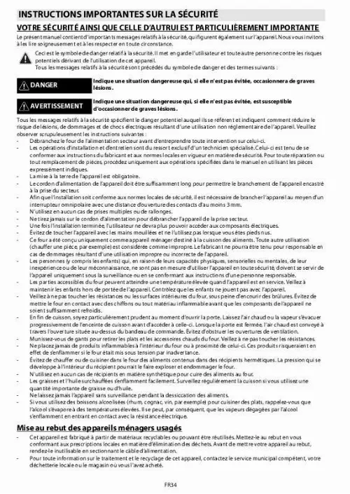 Mode d'emploi WHIRLPOOL ELIE 7163 IN