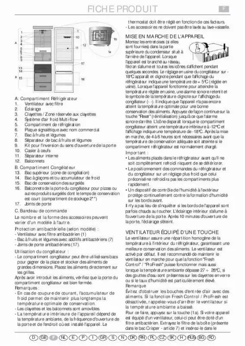 Mode d'emploi WHIRLPOOL EMZ 5460 SW