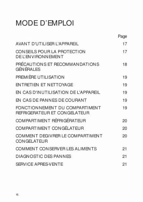 Mode d'emploi WHIRLPOOL KGI 3100/A-LH/1