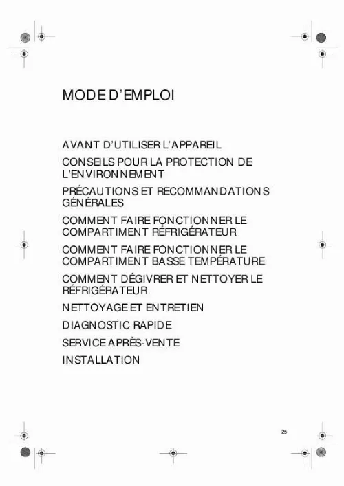 Mode d'emploi WHIRLPOOL KRVA 3858/IN A