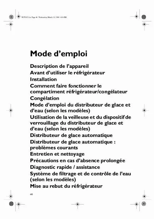 Mode d'emploi WHIRLPOOL KSN 7071/A-IX