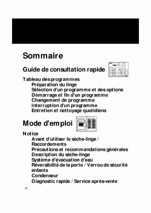 Mode d'emploi WHIRLPOOL TRKK 6730