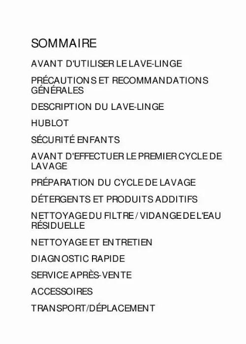 Mode d'emploi WHIRLPOOL WAK 7302 BK