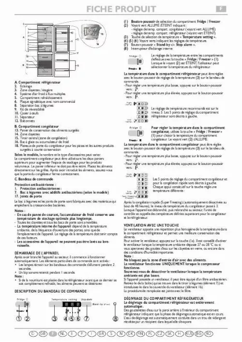 Mode d'emploi WHIRLPOOL WBC3535 A NFS