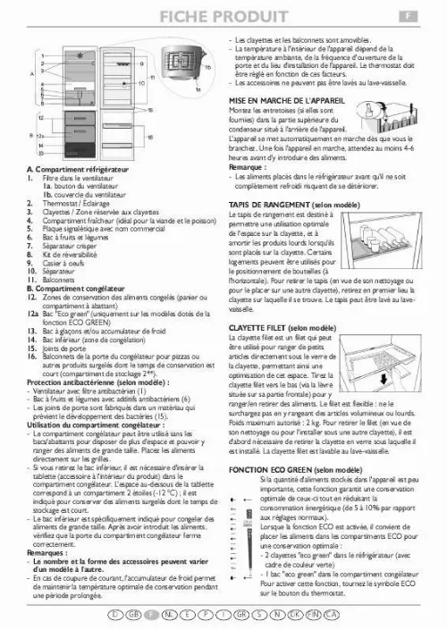 Mode d'emploi WHIRLPOOL WBE3411 F S