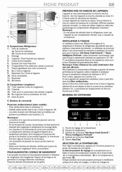 Mode d'emploi WHIRLPOOL WBE34112S