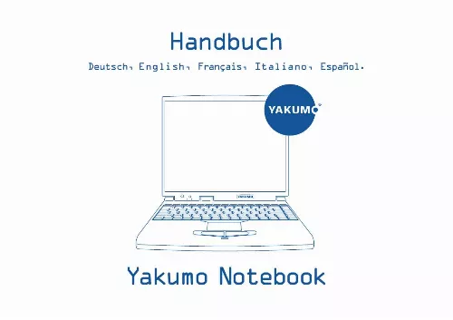 Mode d'emploi YAKUMO NOTEBOOK Q7M ENTERTAINMENT XD