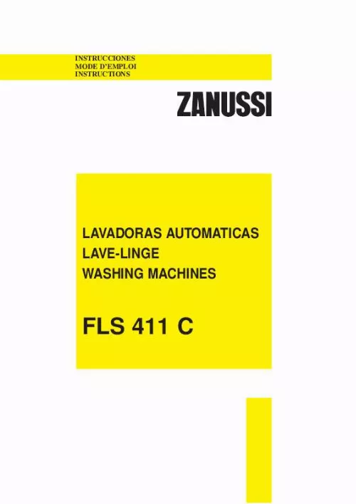 Mode d'emploi ZANUSSI FLS411C