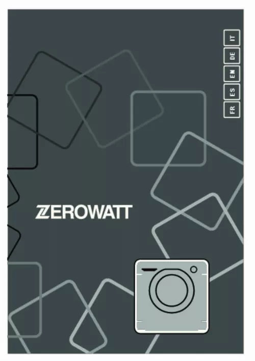 Mode d'emploi ZEROWATT OZ130T-1-S