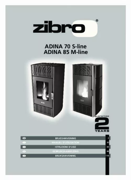 Mode d'emploi ZIBRO ADINA 70 S-LINE