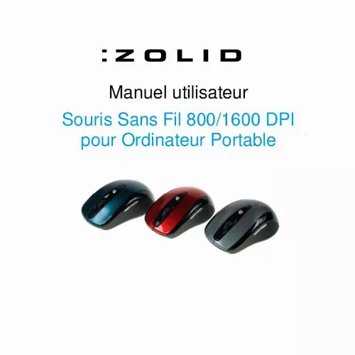 Mode d'emploi ZOLID P50542