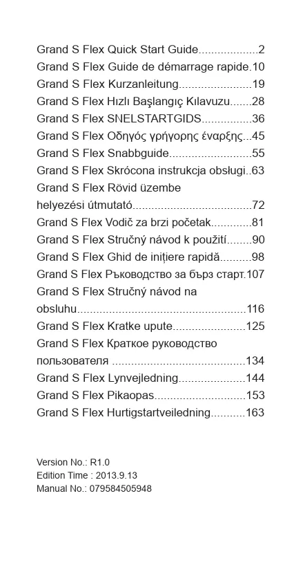 Mode d'emploi ZTE GRAND S FLEX